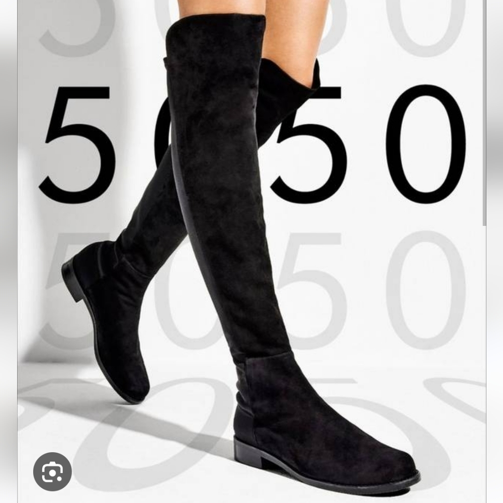 Stuart Weitzman - THE 5050 BOOT. Favorite Of Bloggers And Celebrities. Size 8.5